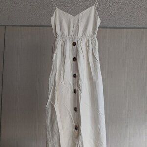 White Zara Dress XS